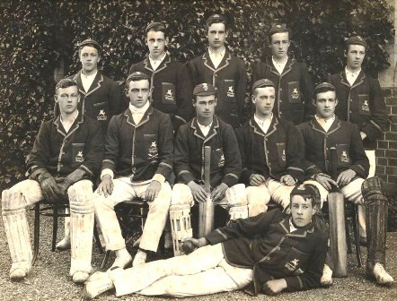 Boys 1st Cricket XI, 1907 VSA Champions.